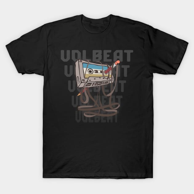 Volbeat Cassette T-Shirt by orovein